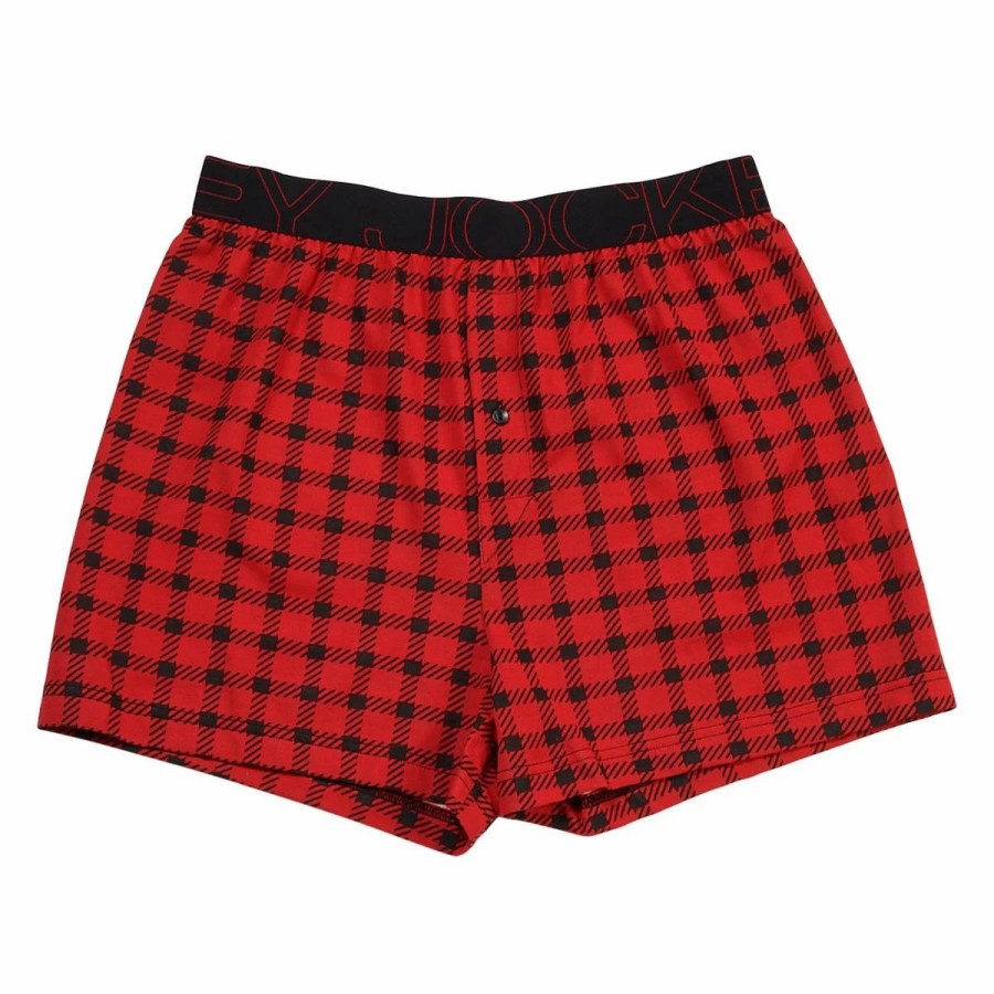 Underwear * | Underwear Mens Jockey Single Knit Boxers