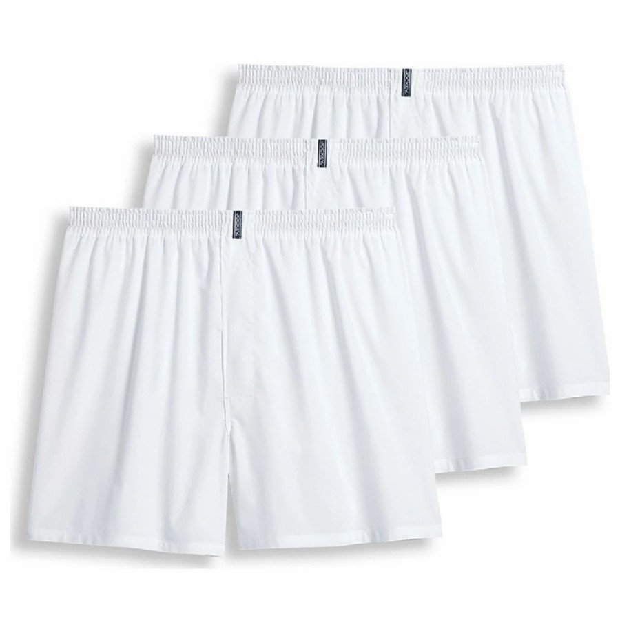 Underwear * | Underwear Mens Jockey 3Pk. Classic Woven Boxer