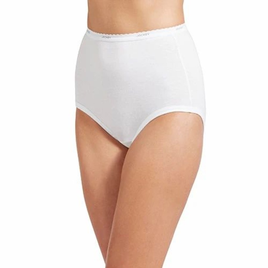 Underwear * | Underwear Womens Jockey Classics 3Pk. Brief Panties 9482