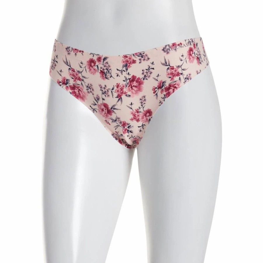 Underwear * | Underwear Womens Laura Ashley Laser Micro Thong Panties Ls3214M