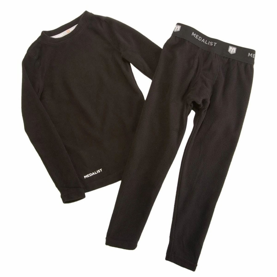 Underwear * | Underwear Boys (4-7) Medalist 2Pc. Performance Fleece Base Layer Set