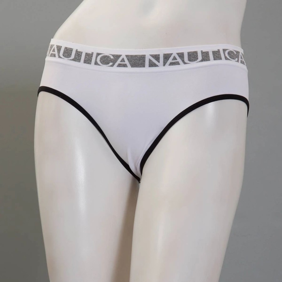 Underwear * | Underwear Womens Nautica Seamless Hipster Panties Nt9894N