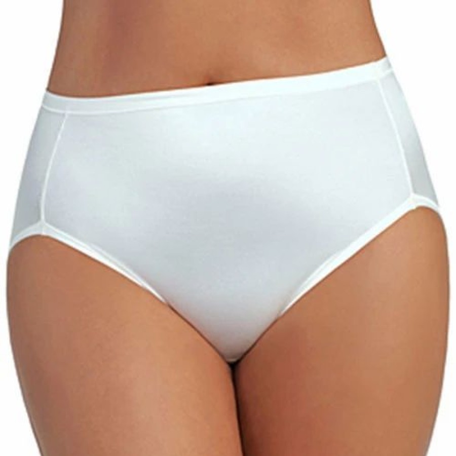 Underwear * | Underwear Womens Vanity Fair Body Caress High Cut Brief Panties-0013137-1