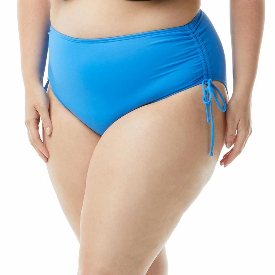 Swimsuits * | Swimsuits Plus Size Beach House Hayden Side Tie Bikini Swim Bottoms