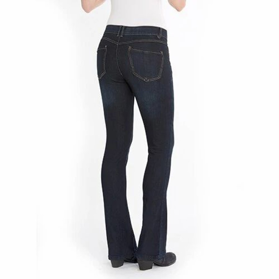 Jeans * | Petite Democracy "Ab"Solution Bitty Bootcut Jeans