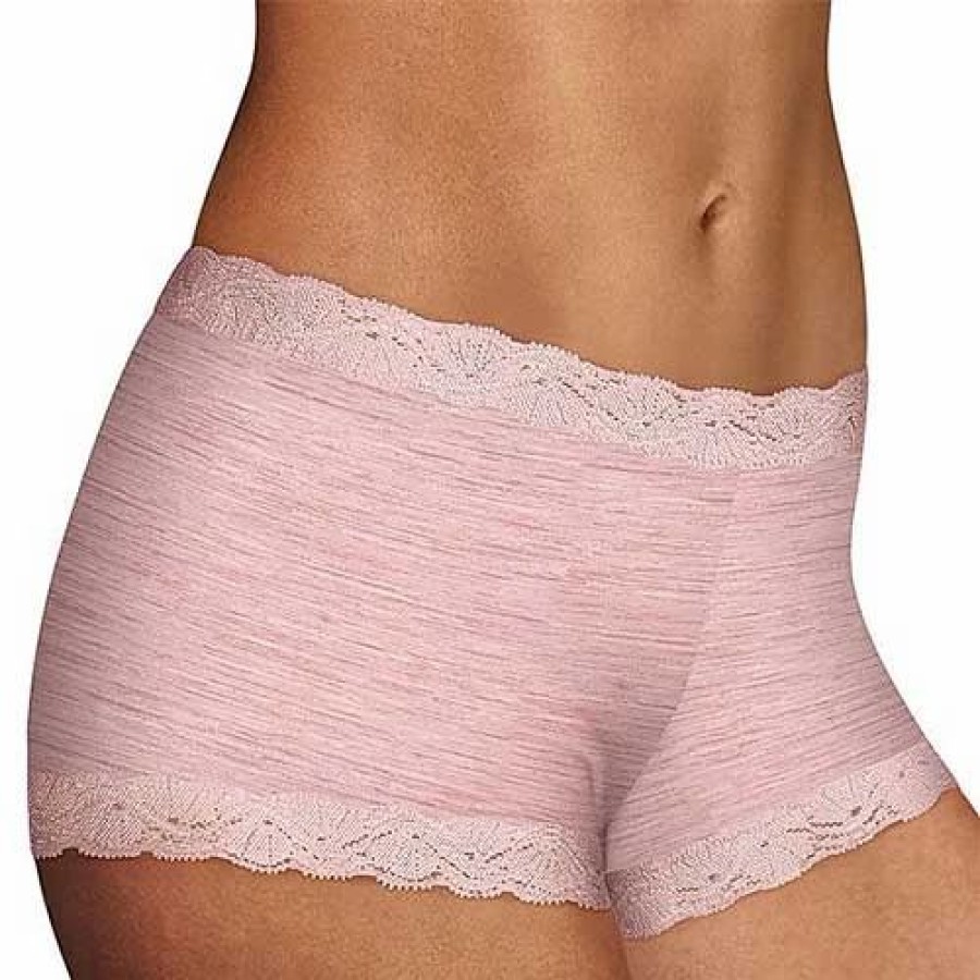 Underwear * | Underwear Womens Maidenform Microfiber Boyshort Panties 40760New