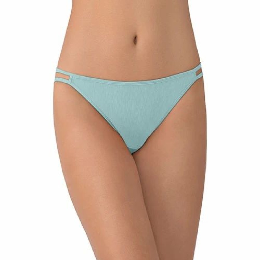 Underwear * | Underwear Womens Vanity Fair Illumination String Bikini Panty 0018108