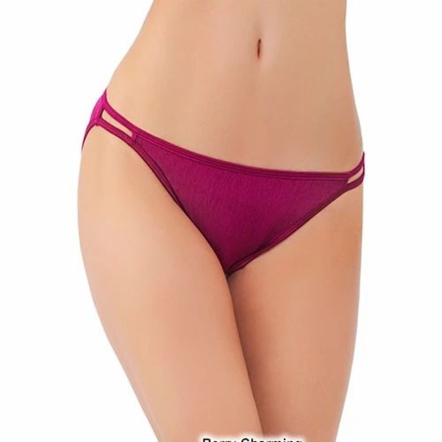 Underwear * | Underwear Womens Vanity Fair Illumination String Bikini Panty 0018108