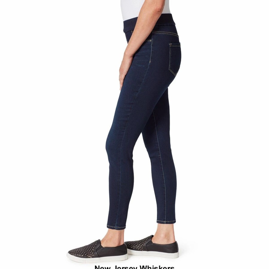 Jeans * | Womens Gloria Vanderbilt Amanda Mid Rise Pull On Jeans