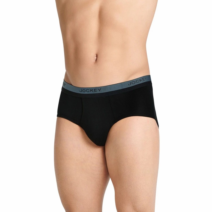 Underwear * | Underwear Mens Jockey 4Pk. Ultimate Breathe Brief