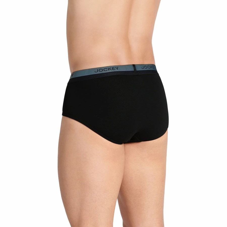 Underwear * | Underwear Mens Jockey 4Pk. Ultimate Breathe Brief