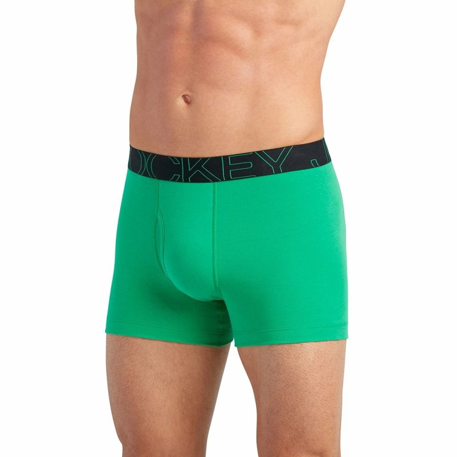 Underwear * | Underwear Mens Jockey 4Pk. Active Boxer Briefs