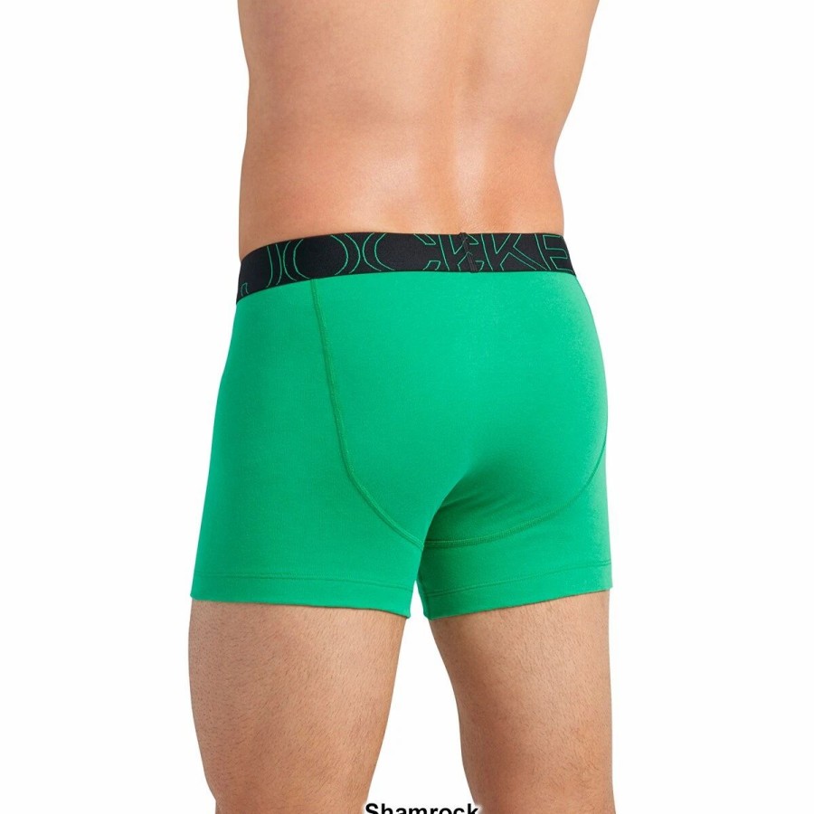 Underwear * | Underwear Mens Jockey 4Pk. Active Boxer Briefs