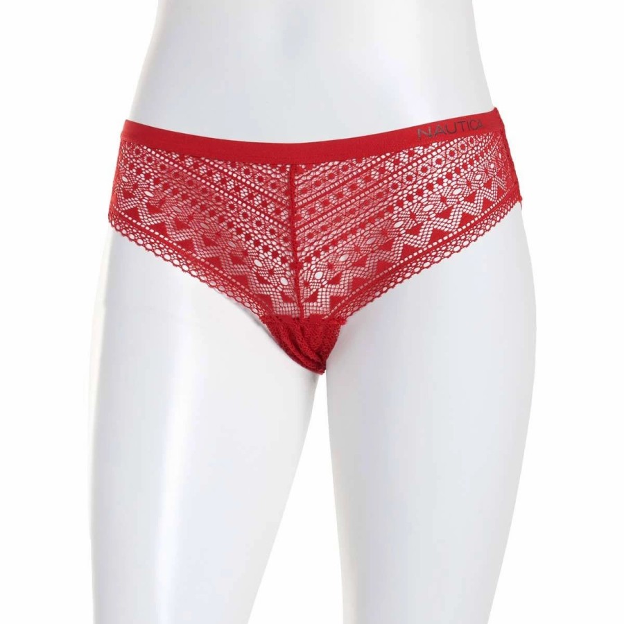 Underwear * | Underwear Womens Nautica Single Hipster Panties Nt3190F