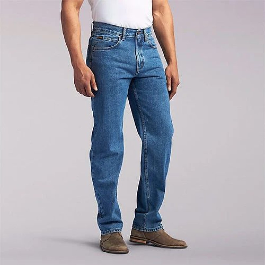 Jeans * | Mens Lee Relaxed Fit Jeans