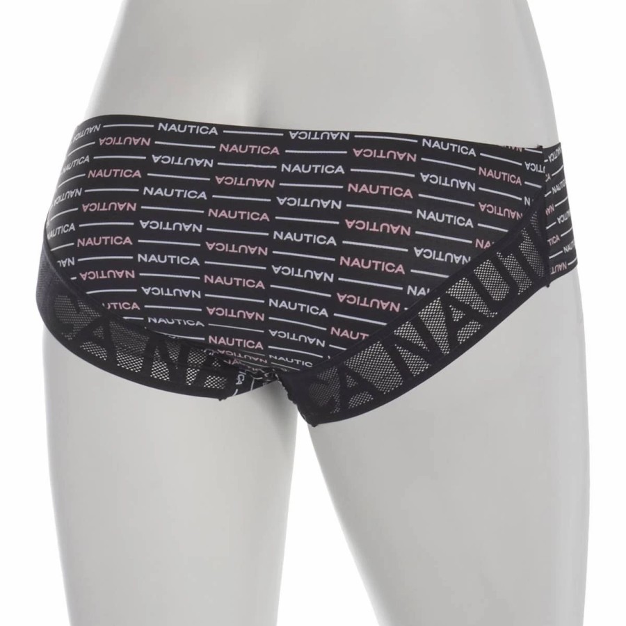 Underwear * | Underwear Womens Nautica Laser Hipster Panties Nt9922Ab