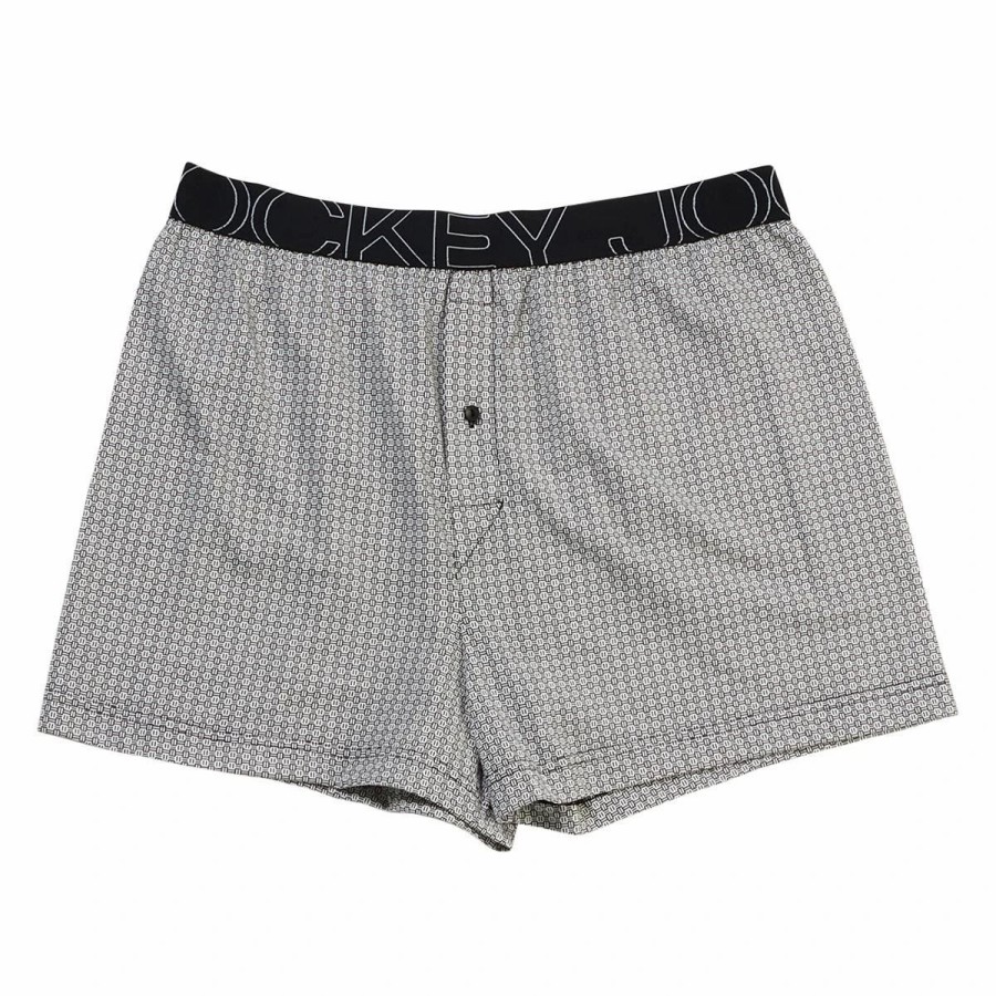 Underwear * | Underwear Mens Jockey Single Knit Boxers