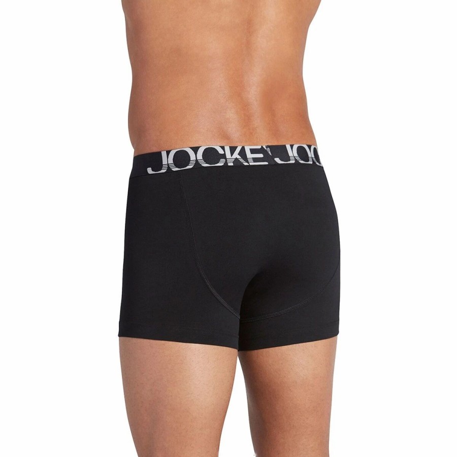 Underwear * | Underwear Mens Jockey 3Pk. Active Stretch Boxer Briefs