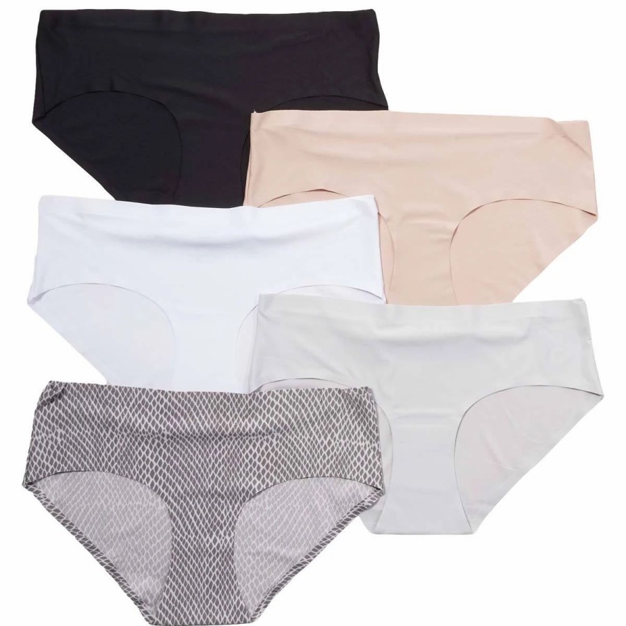 Underwear * | Underwear Womens Sophie B 5Pk. Confusible Hipster Panties 157892H5-0339C