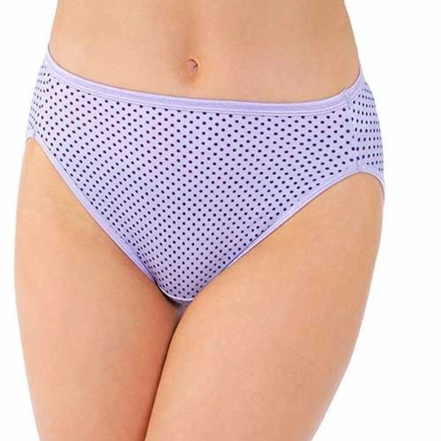 Underwear * | Underwear Womens Vanity Fair Illumination Hi Cut Panties 0013108