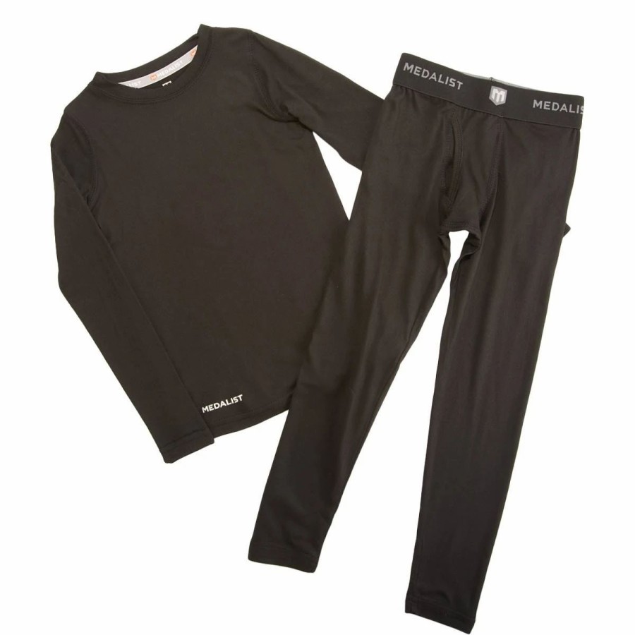 Underwear * | Underwear Boys (4-7) Medalist 2Pc. Comfort Stretch Base Layer Set