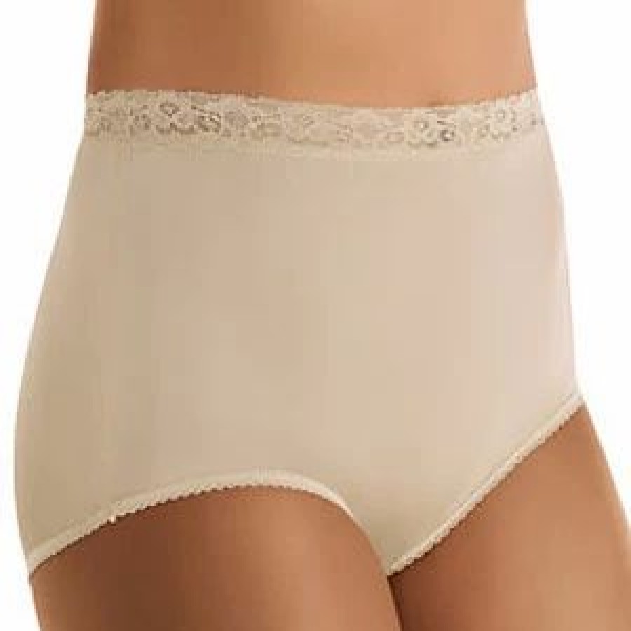 Underwear * | Underwear Womens Vanity Fair Perfectly Yours Lace Brief Panties 0013060