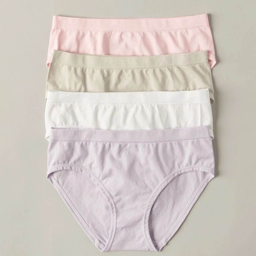 Underwear * | Girls (7-16) Rene Rofe 4Pk. Lenora Underwear