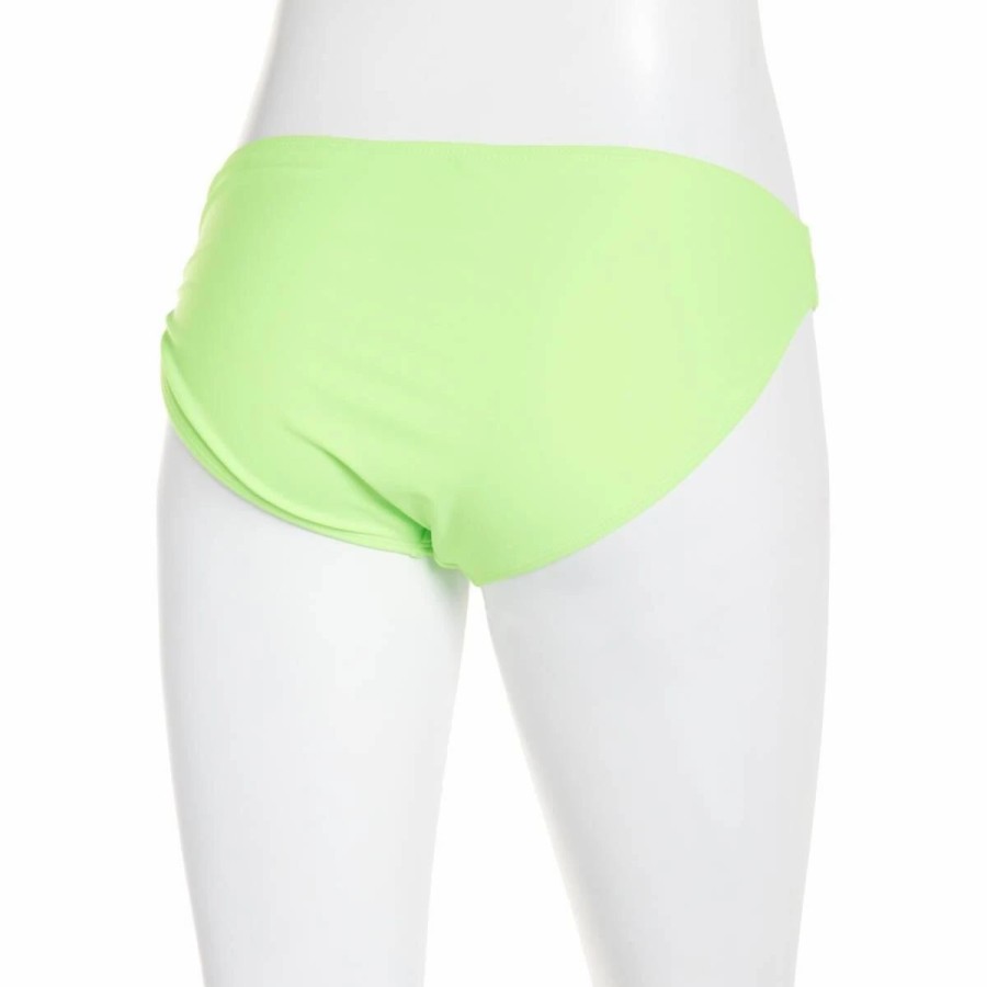 Swimsuits * | Swimsuits Juniors Cyn & Luca Solid Tri Side Swim Bottoms