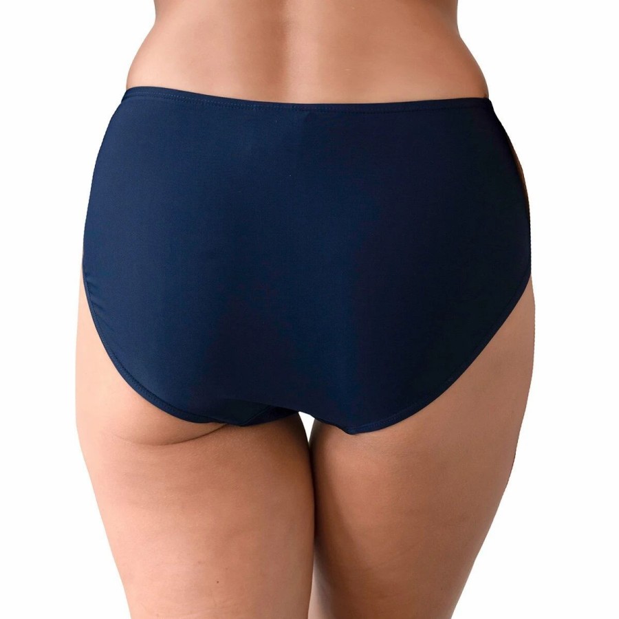 Swimsuits * | Swimsuits Womens Del Raya Solid Brief Swim Bottoms