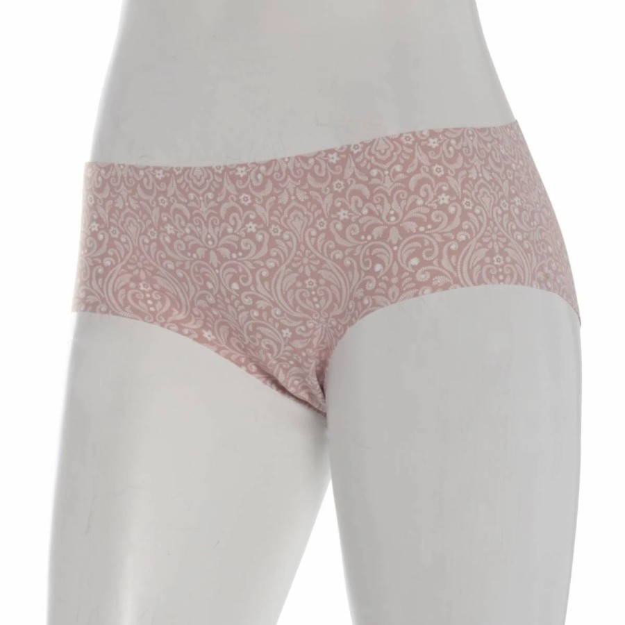 Underwear * | Underwear Womens Laura Ashley Nylon Laser Bonded Hipster Panties- Ls9502Qt