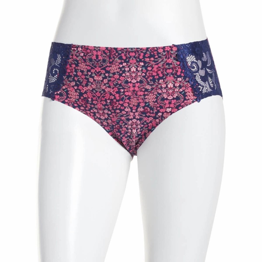 Underwear * | Underwear Womens Laura Ashley Laser Hipster Panties Ls3284D