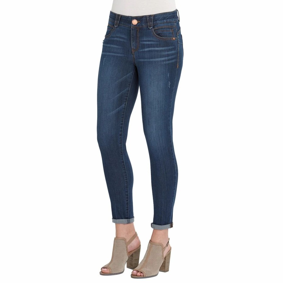 Jeans * | Petite Democracy "Ab"Solution Skinny Ankle Jeans