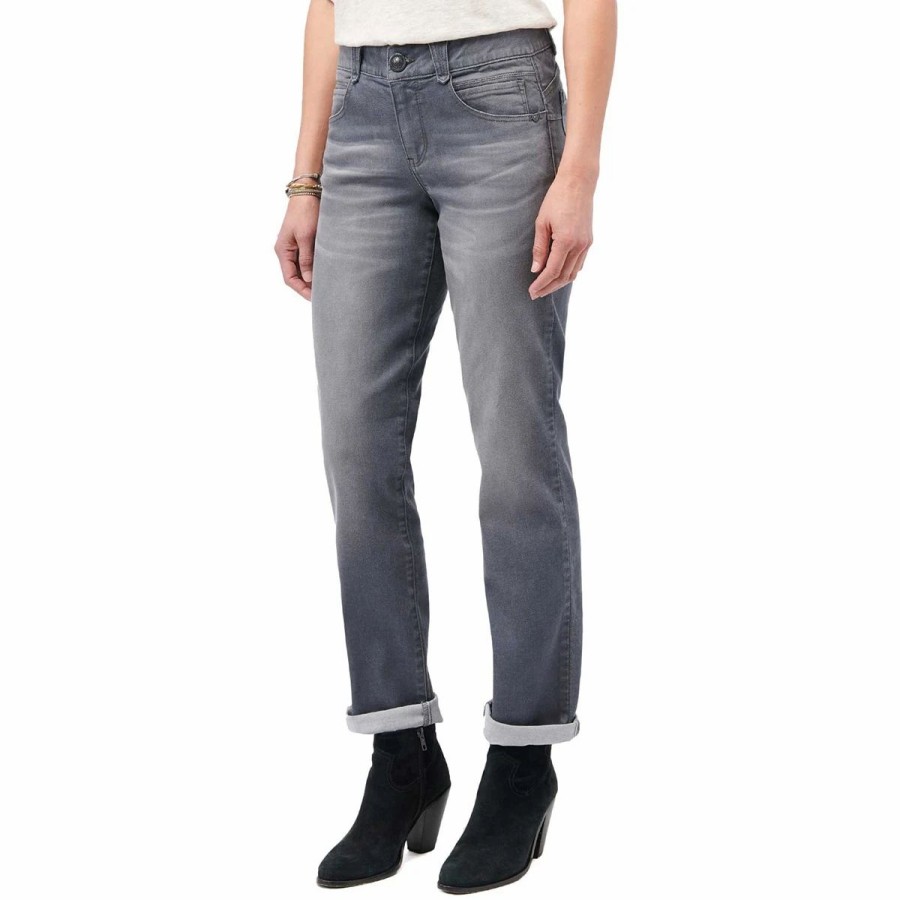 Jeans * | Womens Democracy "Ab"Solution Straight Leg Jeans