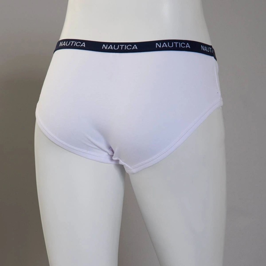 Underwear * | Underwear Womens Nautica Cotton Hipster Panties Nt9915An