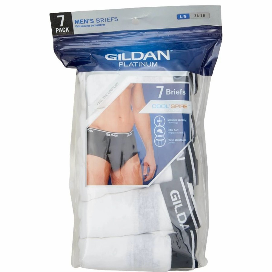 Underwear * | Underwear Mens Gildan 7Pk. Briefs