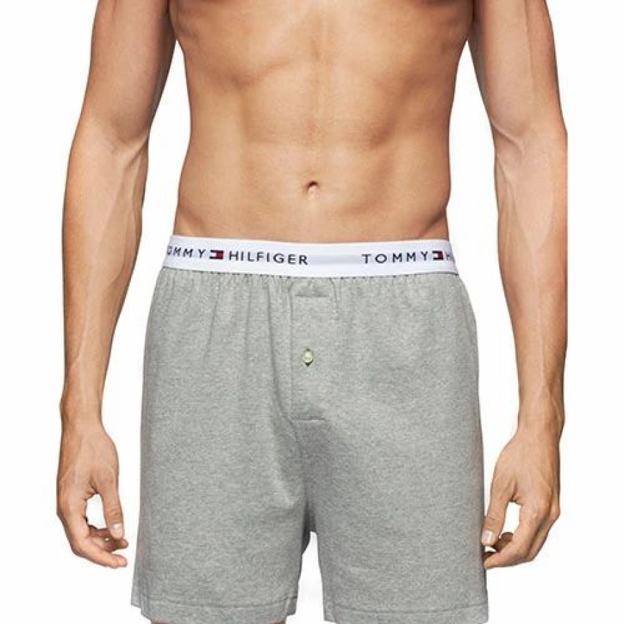 Underwear * | Underwear Mens Tommy Hilfiger Th Basics Core Knit Boxers