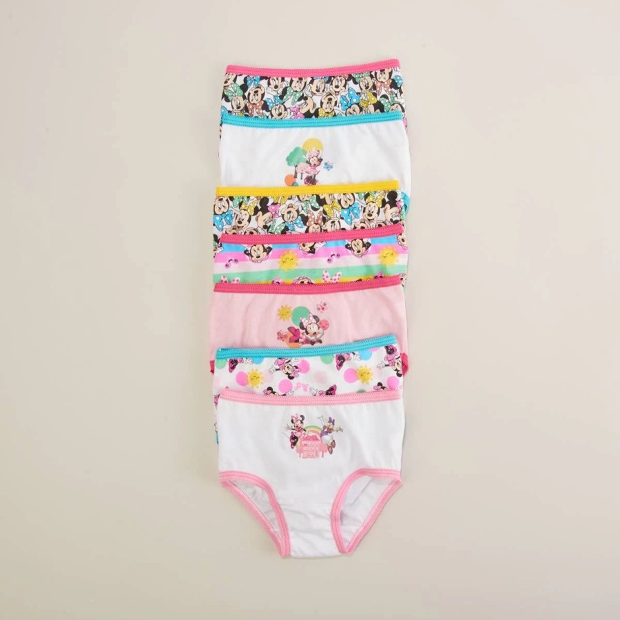 Underwear * | Toddler Girl 7Pk. Minnie Underwear