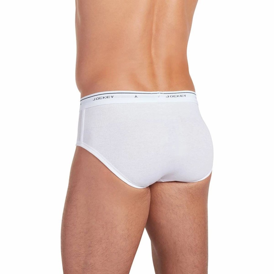 Underwear * | Underwear Mens Jockey 4Pk. Classic Low Rise Briefs