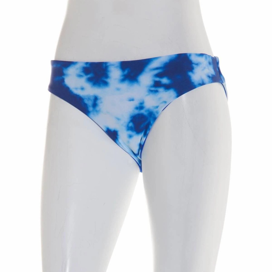 Swimsuits * | Swimsuits Juniors Cyn & Luca Tie Dye Ruched Back Swim Bottoms