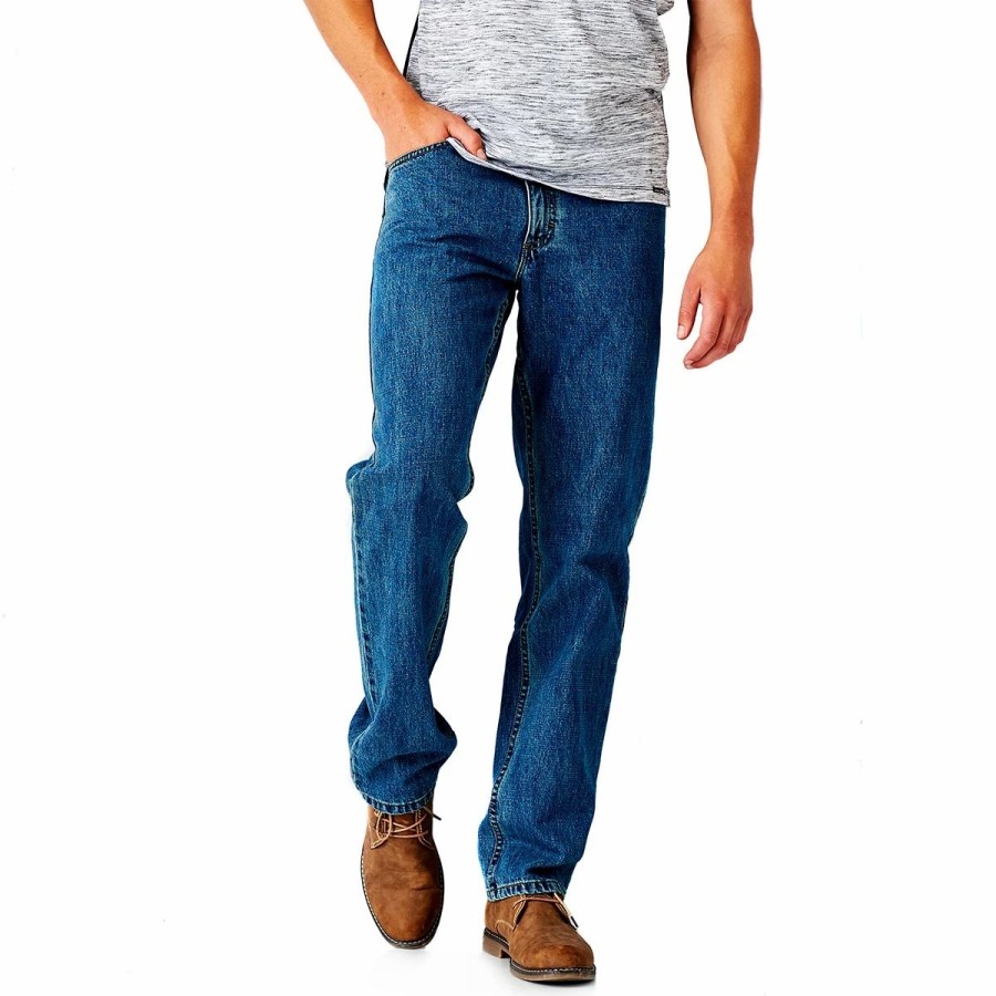 Jeans * | Mens Architect Activeflex Slim Fit Denim Jeans