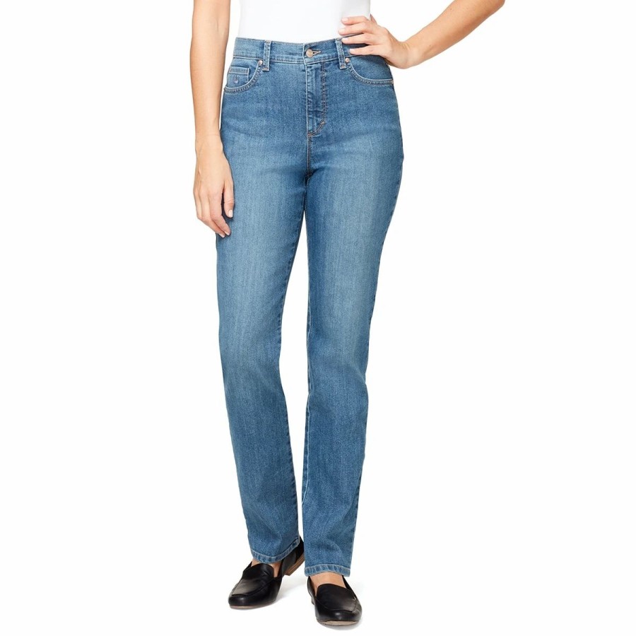 Jeans * | Womens Gloria Vanderbilt Amanda Skinny Jeans Short