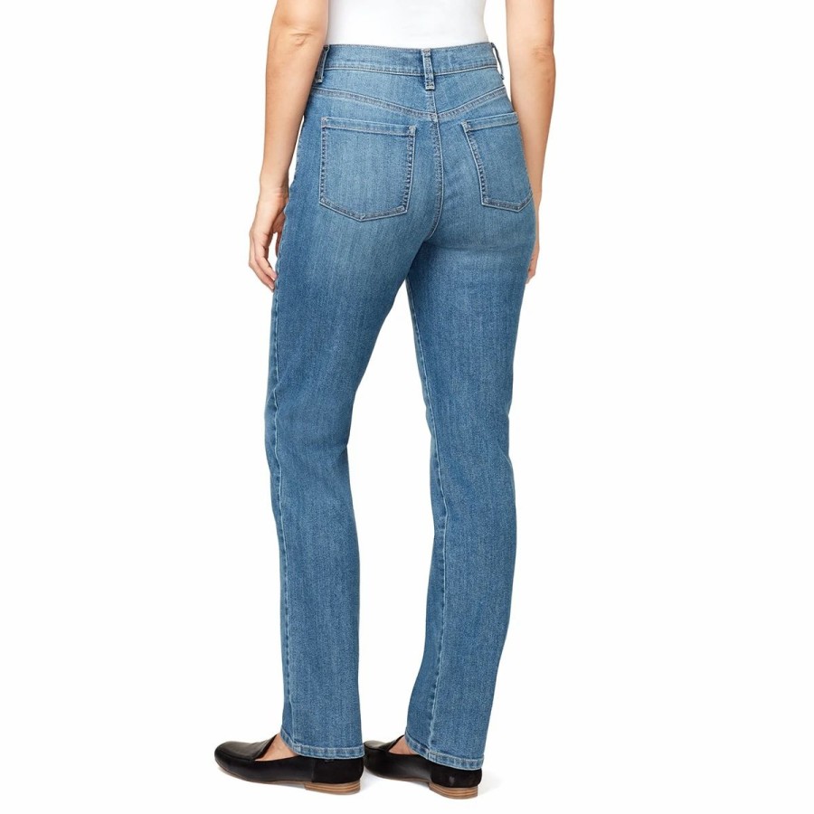 Jeans * | Womens Gloria Vanderbilt Amanda Skinny Jeans Short