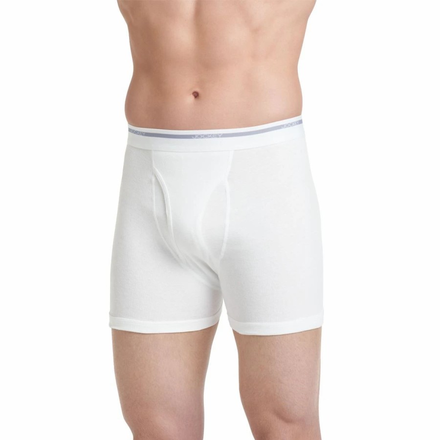 Underwear * | Underwear Mens Big Ockey 2Pk. Of Classic Full Rise Boxer Briefs