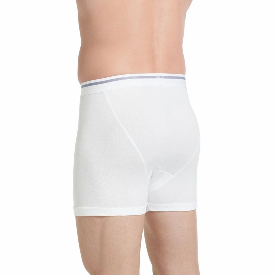 Underwear * | Underwear Mens Big Ockey 2Pk. Of Classic Full Rise Boxer Briefs