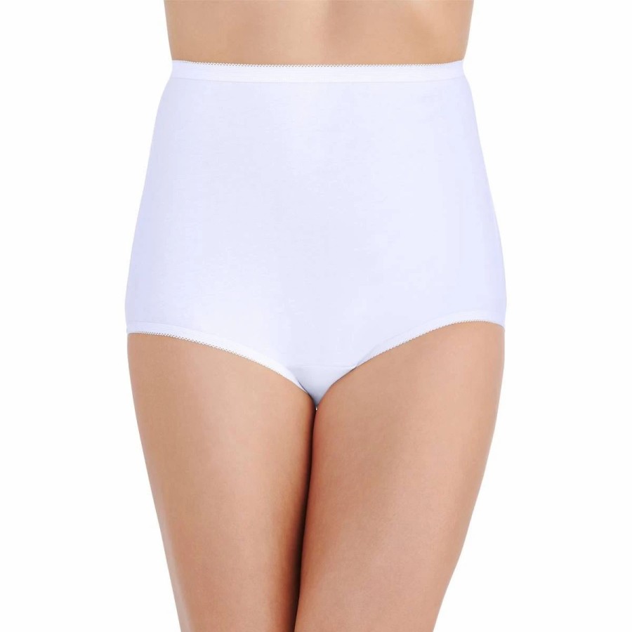 Underwear * | Underwear Womens Vanity Fair Cotton Brief Panties 0015318