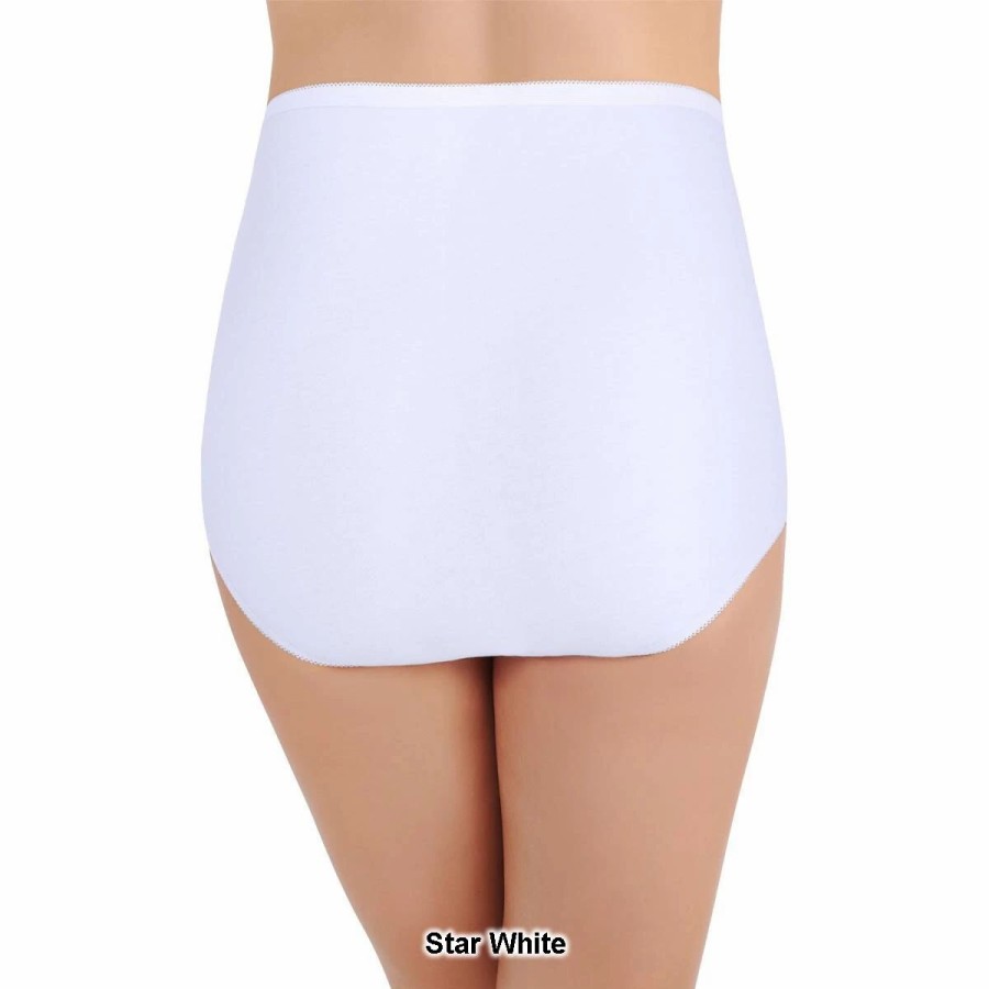 Underwear * | Underwear Womens Vanity Fair Cotton Brief Panties 0015318