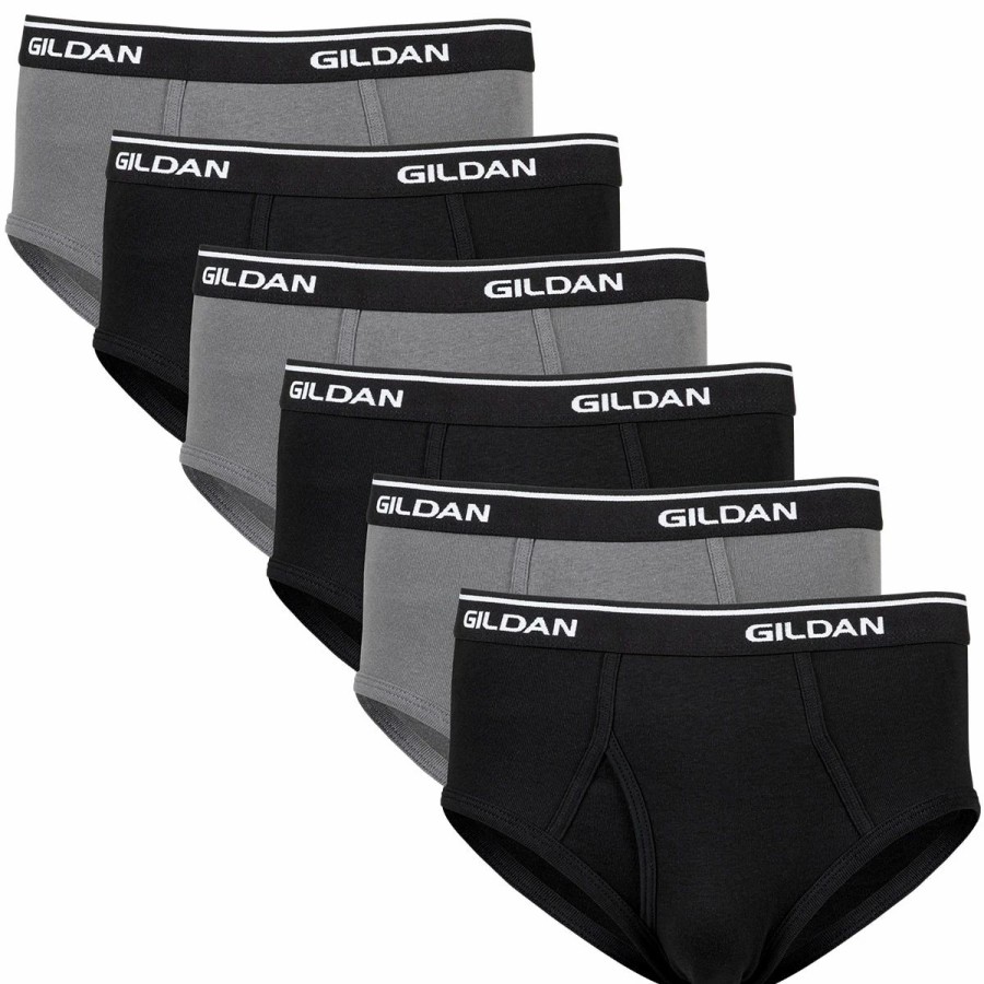 Underwear * | Underwear Mens Gildan 6Pk. Briefs