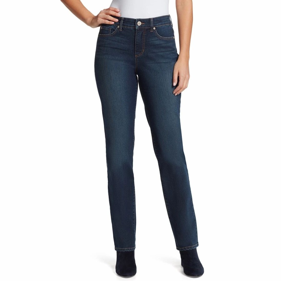 Jeans * | Womens Bandolino Mandie Straight Leg Jeans