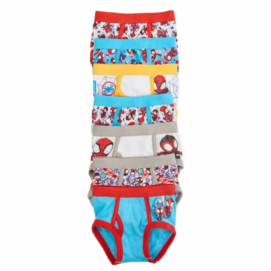 Underwear * | Toddler Boy 7Pk. Spidey & Friends Underwear